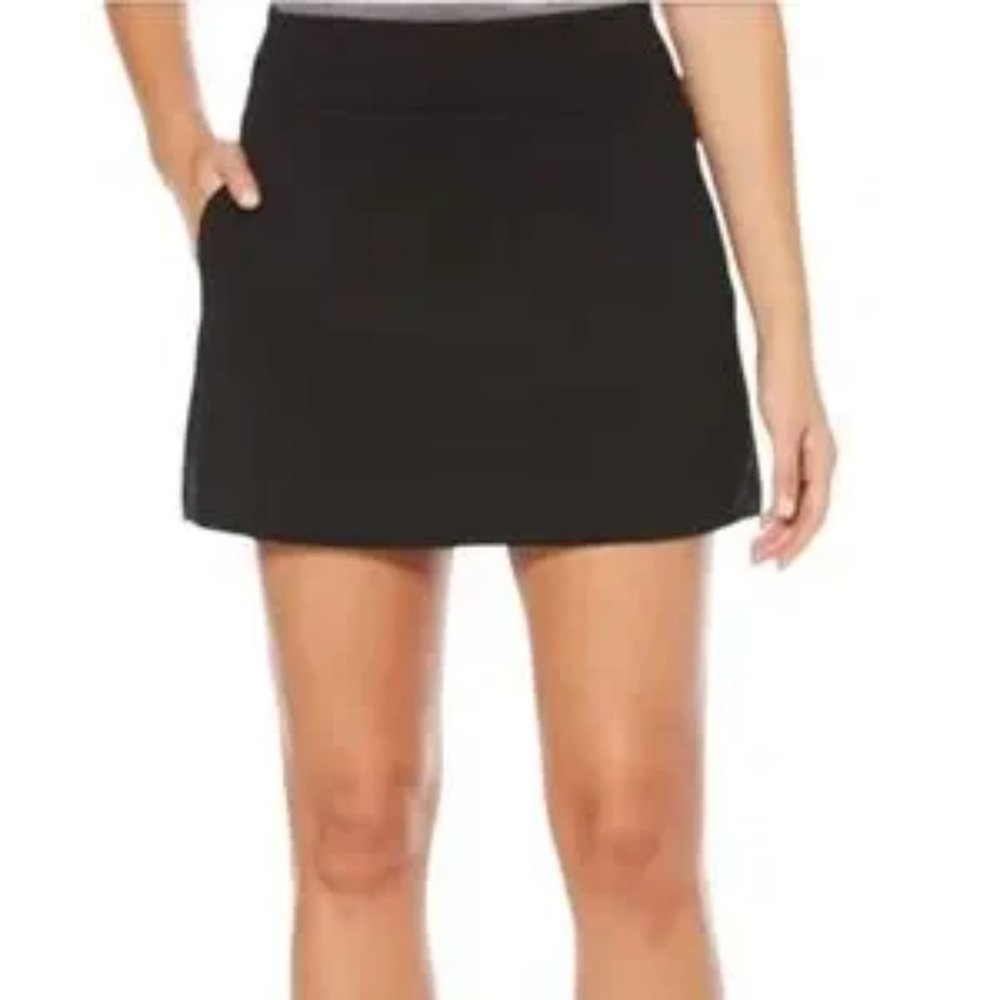 Ashworth Sport/Golf Skort Black W/ Pockets Sz‎ 6 - EUC